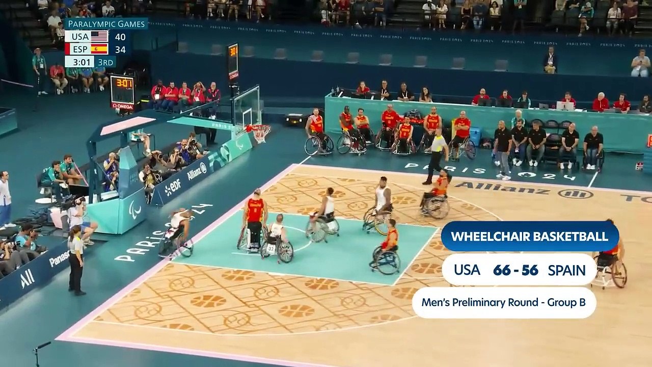 Wheelchair Basketball Highlights ｜ Day 1 ｜ Paris 2024 Paralympic Games