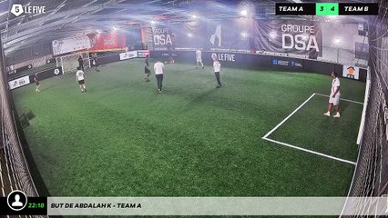 But de Abdalah K - Team A