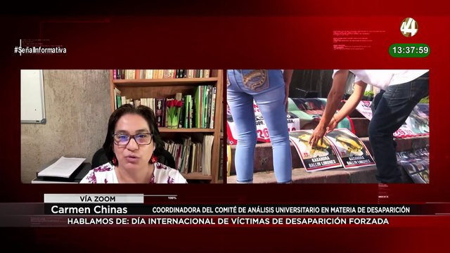 Carmen Chinas habla de las desapariciones forzadas en Jalisco