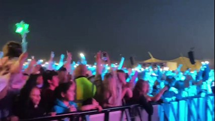 Headliner Ella Henderson at the Blackpool Illuminations Switch on 2024