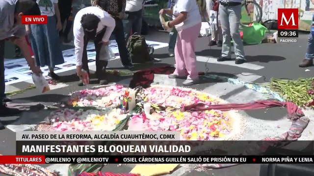 Familiares de desaparecidos conmemoran el Día de las Víctimas de Desaparición Forzada en CDMX