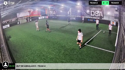 But de Abdalah K - Team A