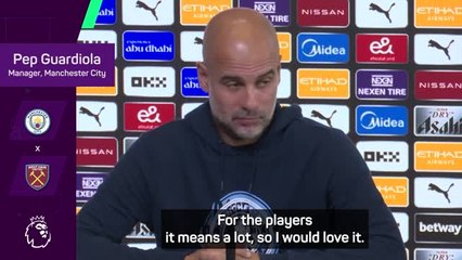 Télécharger la video: Rodri deserves Ballon d'Or - Guardiola