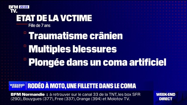 Rodéo urbain à Vallauris: la fillette percutée toujours dans le coma