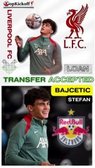Liverpool's Stefan Bajcetic Joins Red Bull Salzburg on Loan!