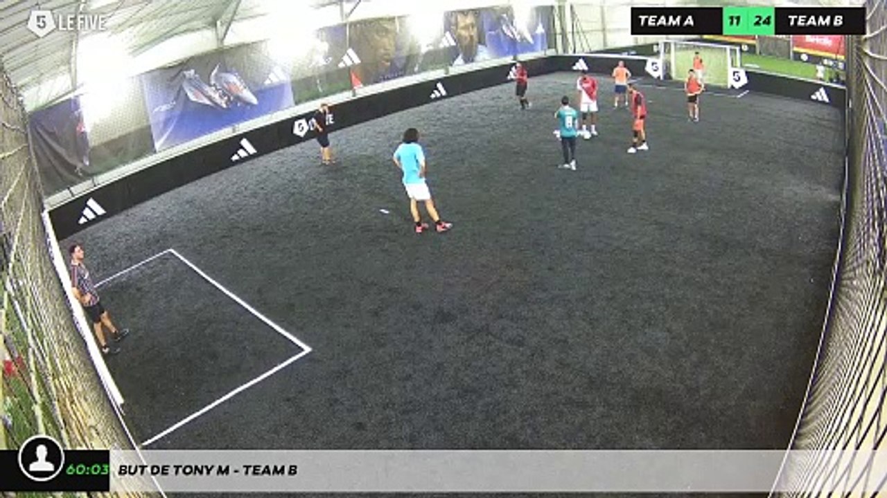 But de Tony M - Team B