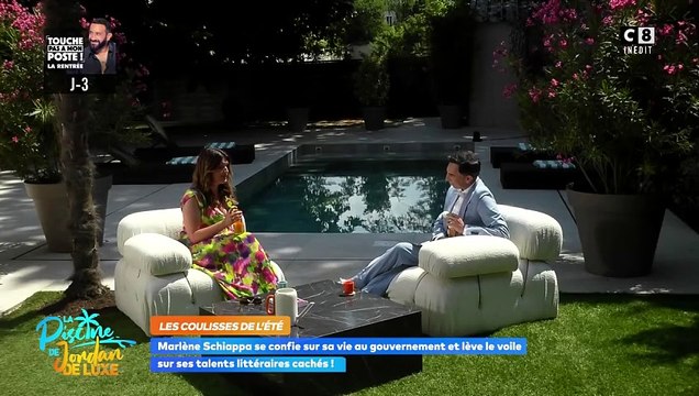 Marlène Schiappa était l'invitée de La Piscine de Jordan de Luxe sur C8 et a évoqué cet objet insolite à son effigie qui affole les enchères
