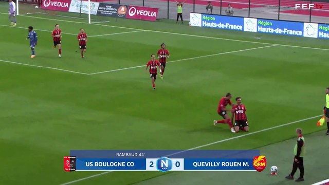 J3 I US Boulogne CO – Quevilly Rouen Métropole (2-0)
