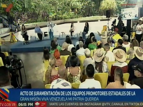Acto de juramentación de los equipos promotores estadales de la Gran Misión Viva Venezuela en Caracas