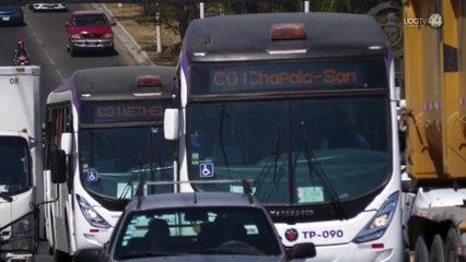 Conductores de Mi Macro Periférico estallan huelga, pero no suspenden el servicio al público