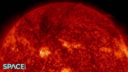 Strong Solar Flare Spews Dark Plumes Of Plasma, Solar Storm Earth-Bound