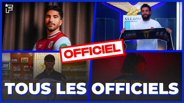 JT Foot Mercato - édition de 1h : tous les derniers officiels !