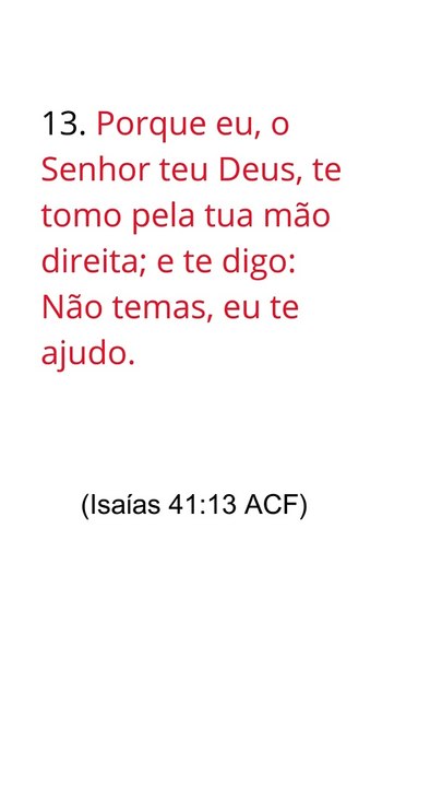 Isaías 41:13