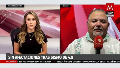 No hay afectaciones en Oaxaca tras registro de sismo de 4.8