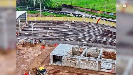 Alfaro presume avances de Línea 4, pero todavía no hay fecha de primeros recorridos con público