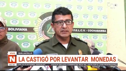 Quemó las manos de su hija
