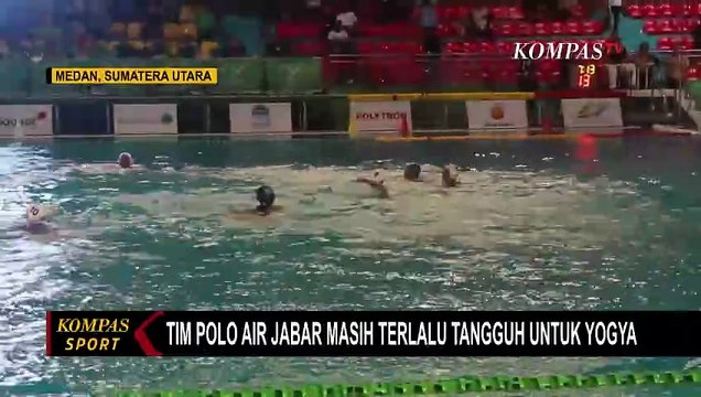 PON XXI 2024, Tim Polo Air Putri Jabar Taklukkan Yogyakarta 22-5