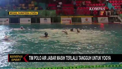 PON XXI 2024, Tim Polo Air Putri Jabar Taklukkan Yogyakarta 22-5