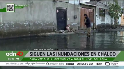 Así viven en Chalco a casi un mes de inundaciones de aguas negras