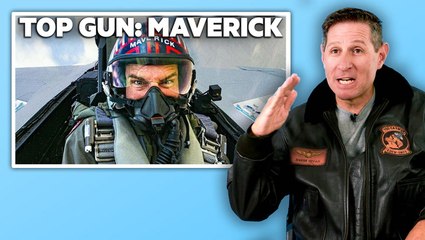 Fighter pilot rates "Top Gun" action scenes for realism