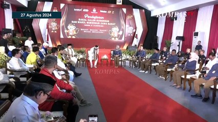 [FULL] Dedi Mulyadi-Erwan Setiawan ke KPU Daftar Pilgub Jabar