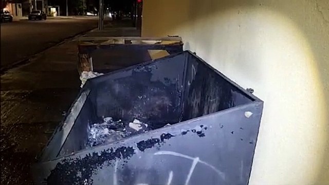 Incêndio em lixeira mobiliza Corpo de Bombeiros ao Neva