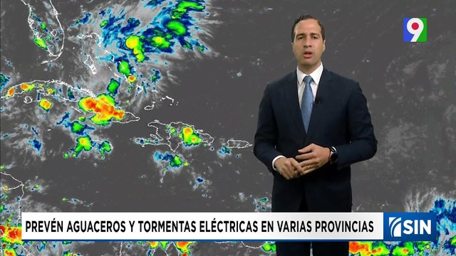 Aguaceros, tronadas y ráfagas de viento; temperaturas calurosas| Emisión Estelar SIN