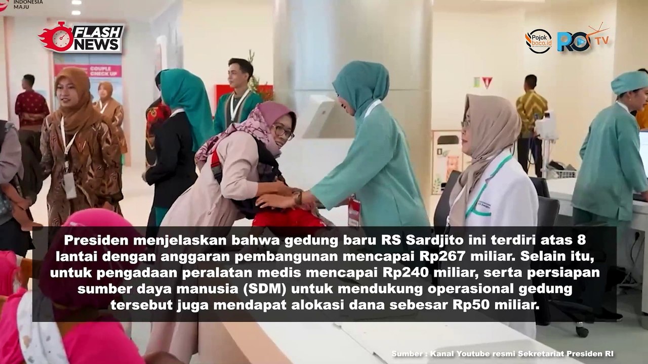 Presiden RI Resmikan Gedung Pelayanan Kesehatan Ibu dan Anak RS