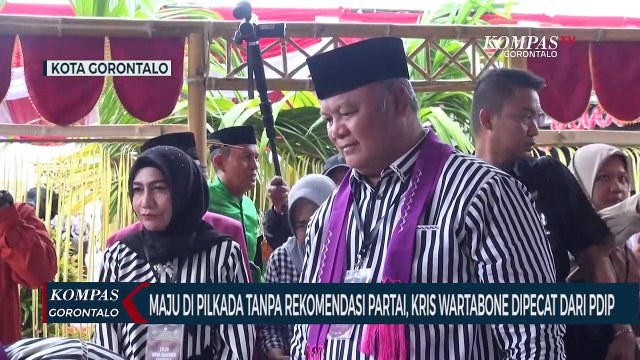 Maju Dipilgub Gorontalo Tanpa Rekomendasi Partai, Kris Wartabone Dicopot Dari Ketua DPD PDIP