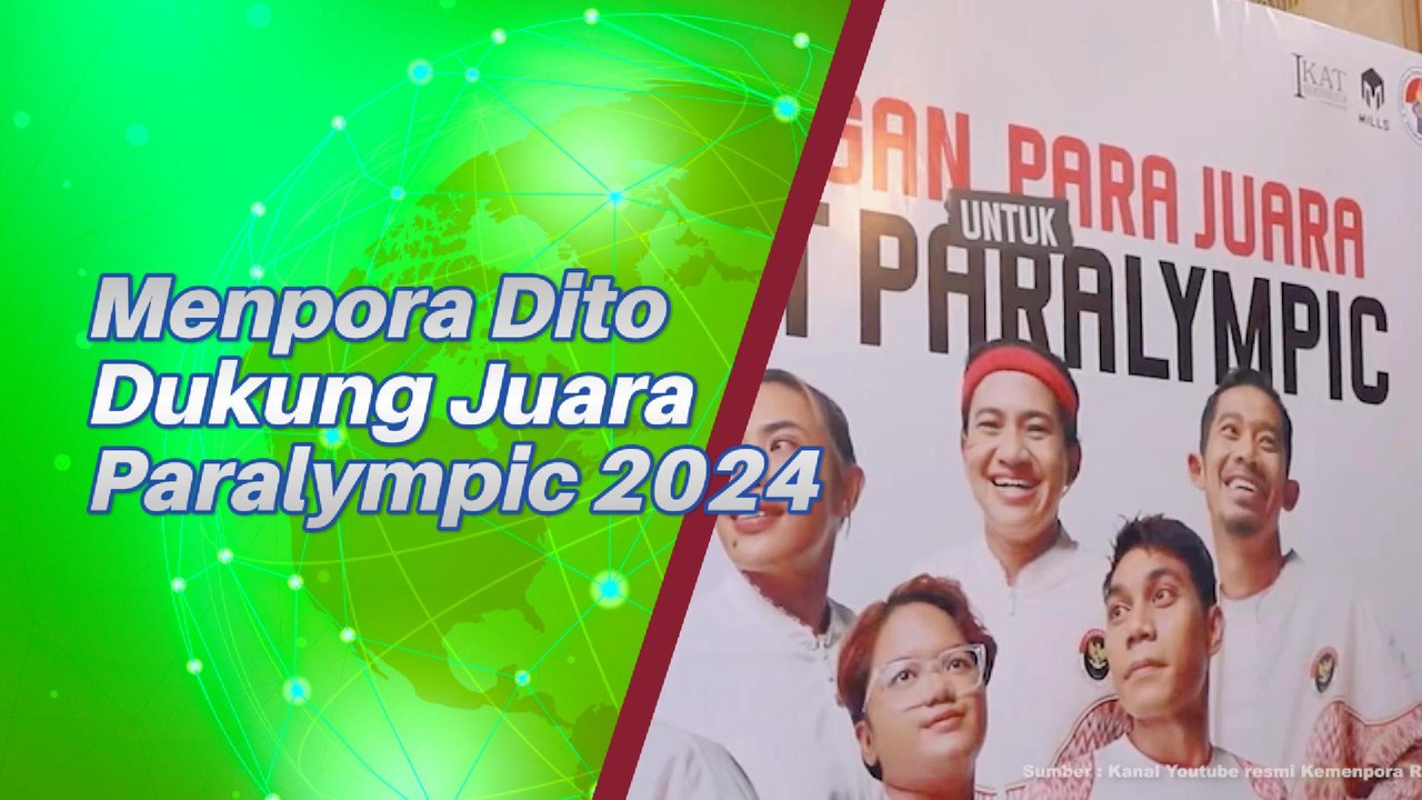 Menpora Dito Dukung Juara Paralympic 2024
