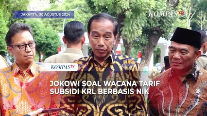 Jawaban Presiden Jokowi soal Wacana Tarif Subsidi KRL Berbasis NIK: Belum Tahu Masalah Lapangannya