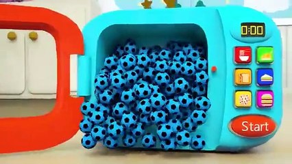 Bingo Song + Wheels on the Ambulance - Soccer ball and giant eggs - Baby Nursery Rhymes & Kids Songs
