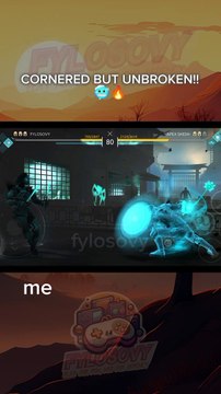 TERPOJOK TAPI TETEP MENANG!! | Shadow fight 4 #shadowfight #shorts #fyp #fylosovy #midnight #jet