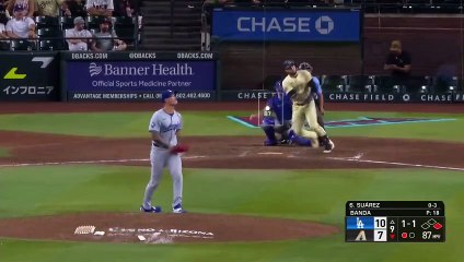 Eugenio Suárez llegó a 21 cuadrangulares tras sacarla ante Dodgers