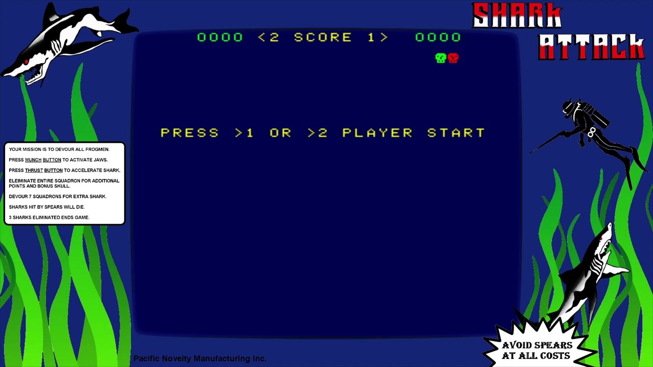 Shark Attack 1P SR