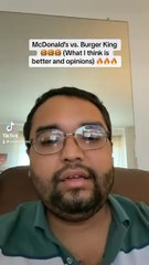 Burger King vs. Mcdonald’s (opinions) 