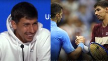Tennis - US Open 2024 - Alexei Popyrin defeated Novak Djokovic : 