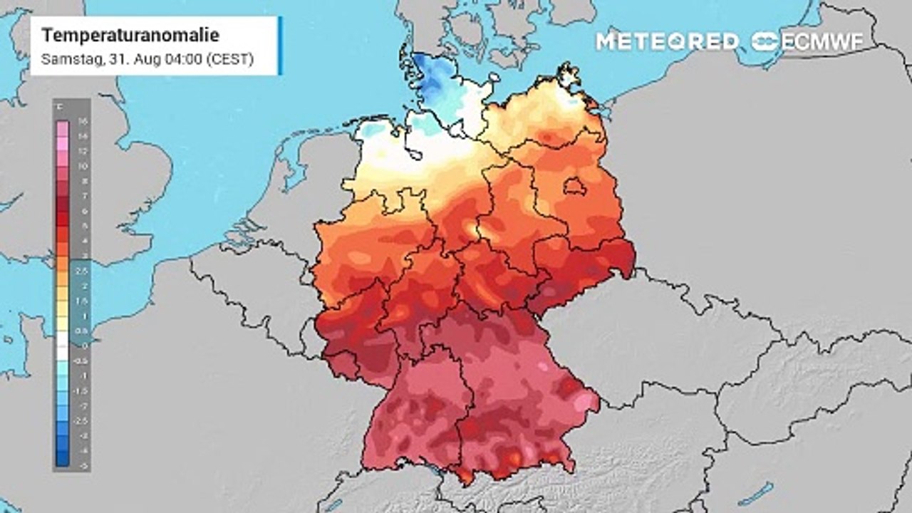 Die heißen Zeiten gehen in Deutschland in vielen Regionen weiter- eine Abkühlung ist nicht in Sicht!