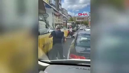 İstanbul Ataşehir'de beyzbol sopalı yol verme kavgası