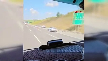 İstanbul - Kabin amirinin öldüğü motosiklet kazasının kamera görüntüleri ortaya çıktı