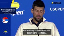 'The worst tennis ever'- Djokovic on US Open exit