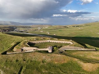 Tüm ihtişamıyla Erzurum'un asırlık tabyası Sivişli