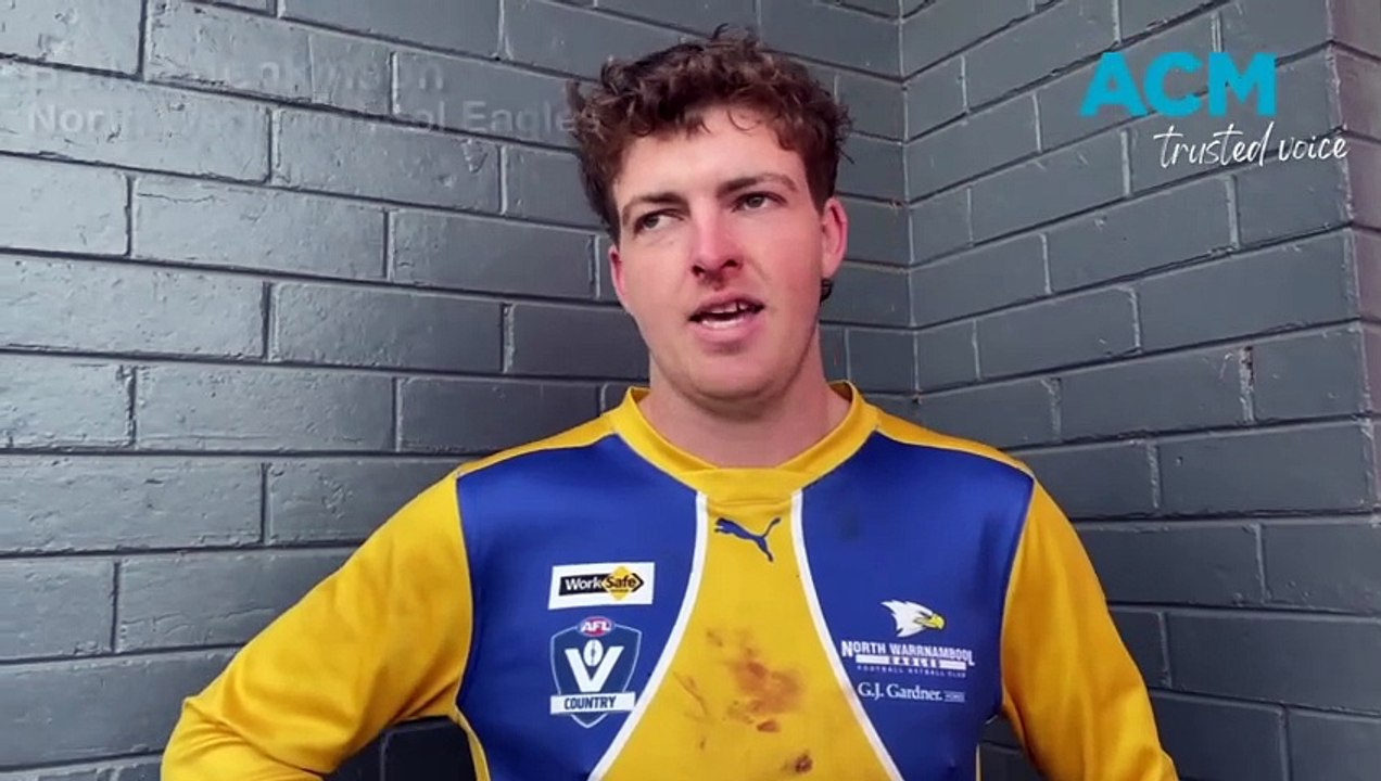 Football: North Warrnambool's Bailey Jenkinson, 2024 HFNL qualifying final