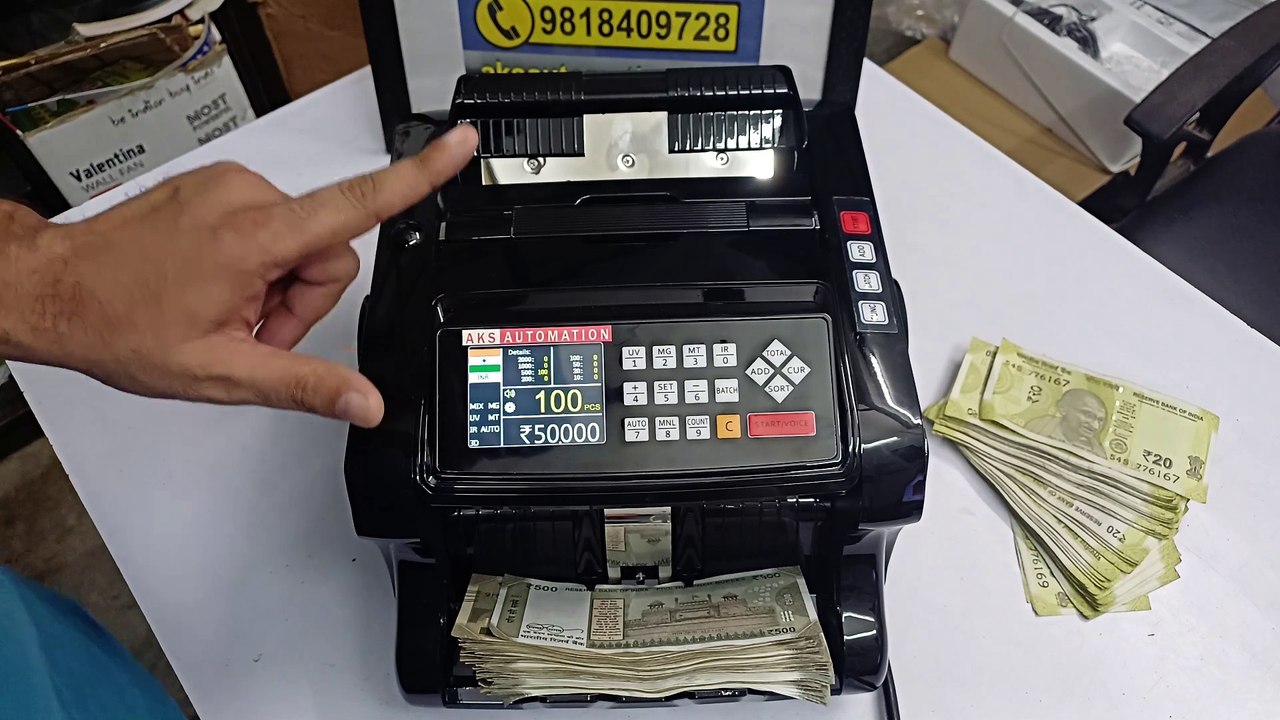 Top Cash Counting Machine Suppliers in Gandhi Nagar, Delhi
