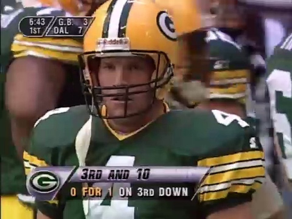 NFC Championship 1995 - Green Bay Packers @ Dallas Cowboys - 1.Half