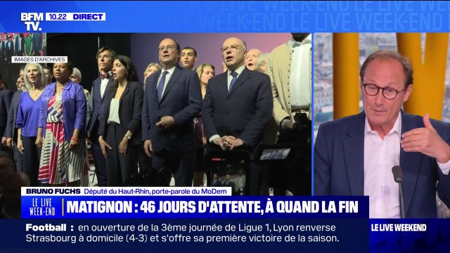 Matignon: Il faut une personnalité capable de transcender , assure Bruno Fuchs, porte-parole du MoDem