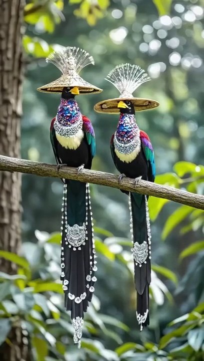 Beautiful birds nature wildlife a kind of colourful species