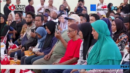 Presiden Serahkan Bantuan Cadangan Pangan di Sleman