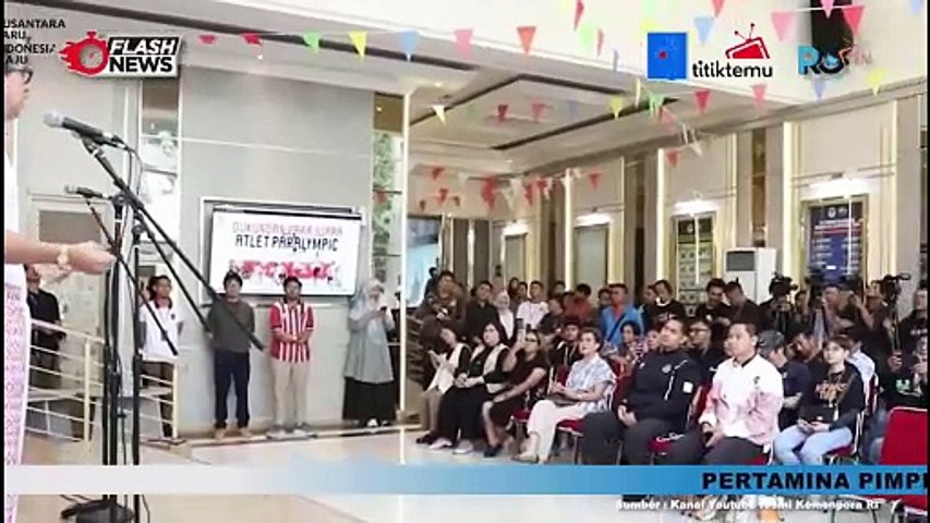 Dito Ariotedjo Hadiri Press Conference Dukungan Para Juara Untuk Atlet Paralimpiade Paris 2024