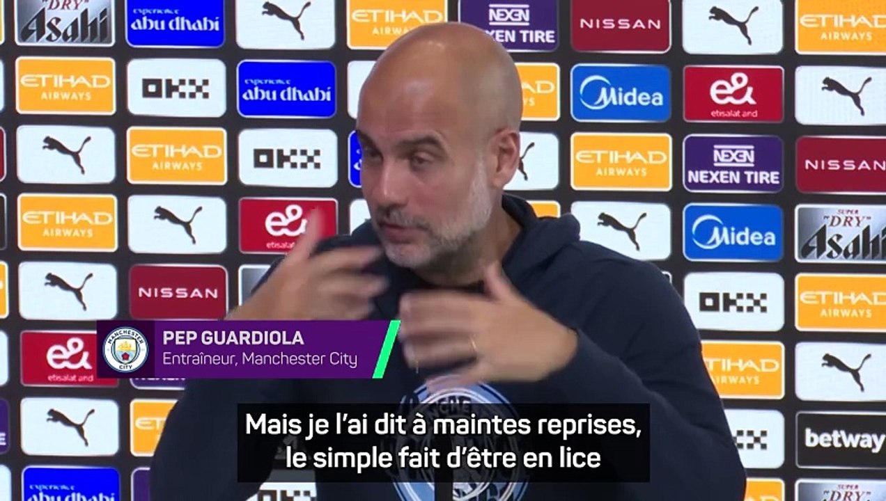 Guardiola : "Rodri mérite le Ballon d'Or"